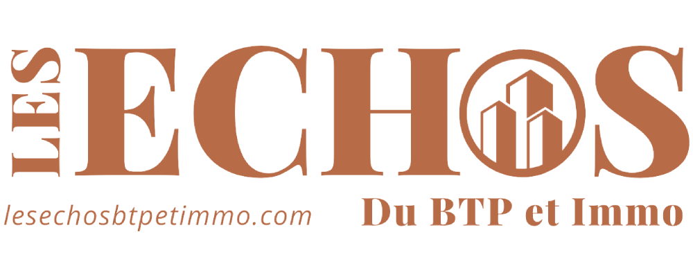 logo des échos de l'immobilier et du btp